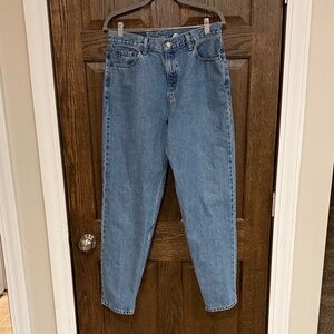 Levi's 560 Loose Fit Straight Leg Blue Jeans Size 12